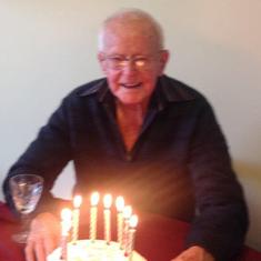 Dad 90yrs young