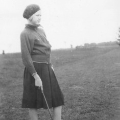 Albe at Inwood Golf Course, Sept. 1934