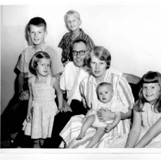 High Ridge YMCA Family of the Year official photo - 1959