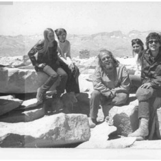 The Kids on top of Mt. Whitney - 1975?