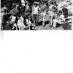 Backpacking in the Sierras - 1975?