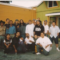 The guys at Miguel and Dinora's house