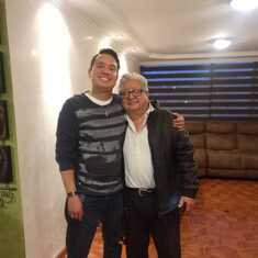 Dad with Luis Esteban in Ecuador