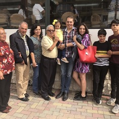 The family in Ecuador, my dad with his sister Anita and her beautiful family.