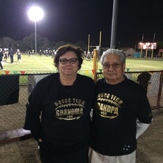 Always supporting the grandkids!