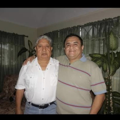 Dad and his brother my Tio Carlos