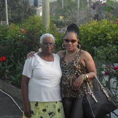 Mama and granddaughter Tanice.