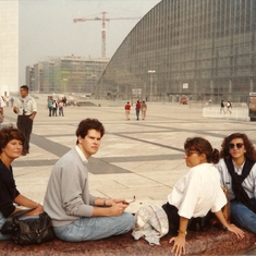 Family trip to Paris,1987