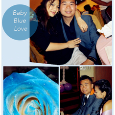 Blue rose love