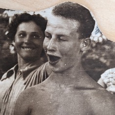 1953-55 Студенческое фото Саши. Одно из немногих.