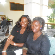 Dr Sylvia Anie Akwetey and Korantema