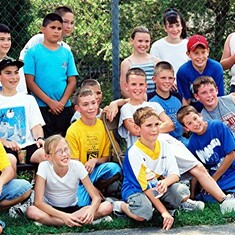 Alex, and many friends, during WES 5th grade Field Day in 2004.  RIP Alex and Ryan.