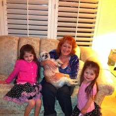 Alexis' Mother (Audry), niece Keighly (left), and niece Miley (right)...Vogel.Kids (instagram) & Disney (doggy)