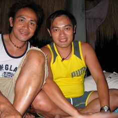 2005 Christmas, family trip to Palawan 