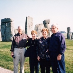 with the Easts at Stonehenge