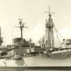 USS Calvert on which Al served 1956-1959