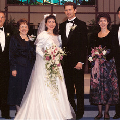 Marriage of daughter, Paula to Gary Prohaska 1993