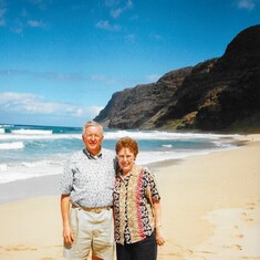 Al and Mary in Hawaii