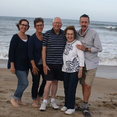 Al and Mary with David, Kathy, and Paula at 60th anniversary