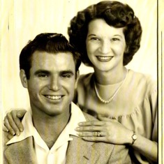 Fred and Ruth Betti wedding photo May 17, 1946