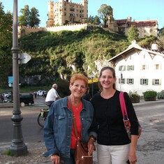Mom's visit to Neuschwanstein with Andreas & Shoshanna
