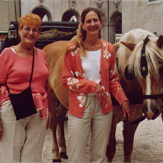 Mom and Shoshanna in Salzburg