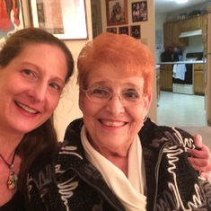 Mom and me (Shoshanna) during my February 2018 visit to Memphis