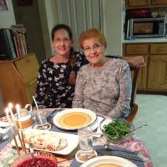 Mom and me , Thanksgiving at her house in Memphis, 2017. Photo taken by my sister, Ariel.