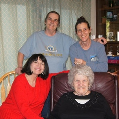 Sharon, Terry, Kathy, and Alice