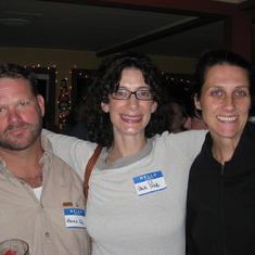 20th high school reunion weekend- pictured with Bernie Tate and JJ Lewy