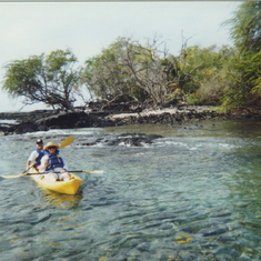 2001 Mom sea kayak Hawaii