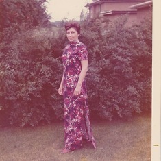 Alice 1975 in Richmond Hill, Ontario. Age 53