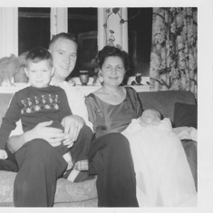 John, Dad, Mom and Gail - 1957 Toronto, Ontario