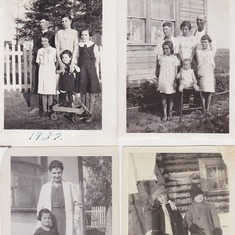 Alice with siblings (Jack, Catherine, Neta, Yvonne) 1936-1939