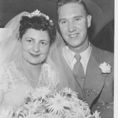 Alice May King and David George Scott June 14, 1952 Toronto, Ontario