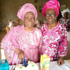 Grandma and Younger Sister 