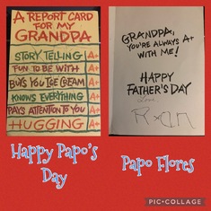 Keepsake Father’s Day Cards Received from Family