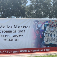 Brookside Funeral Home is having a Dia De Los Muertos Celebration