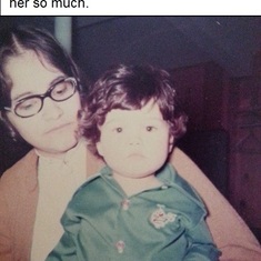 Mom and I - 1972