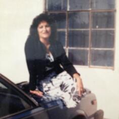 Mom in the mid 80's back in Alamogordo.