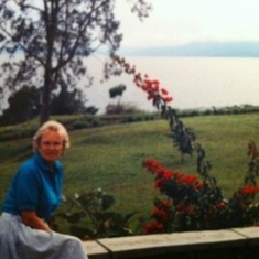 Alida au Lac Kivu, Congo