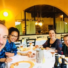 In Italy (near Verona) with Alecia and friends Sarah and Stefano in 2018