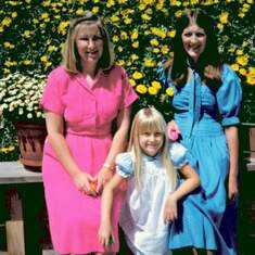 Alison, Jennifer and Cindy - 1985.