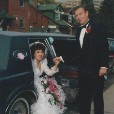 October 10, 1987 - Fiona's wedding day