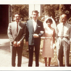 Mum and Dad's wedding day