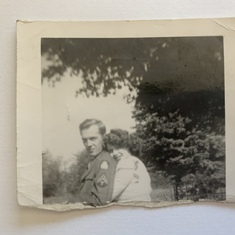Dad - William Kentner Mom - Ruth   Taken right after WWII 1945 or 1946
