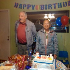 Allan and Bert Shared Birthday