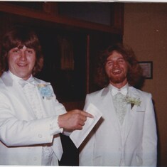 Al and Ken with Marriage Certificate