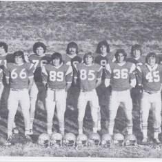 1976 Bison Varsity Football Squad