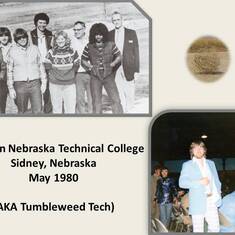 Graduated from WNTC in 1980 with an Associates Degree in Mechanical and Architectural Design.